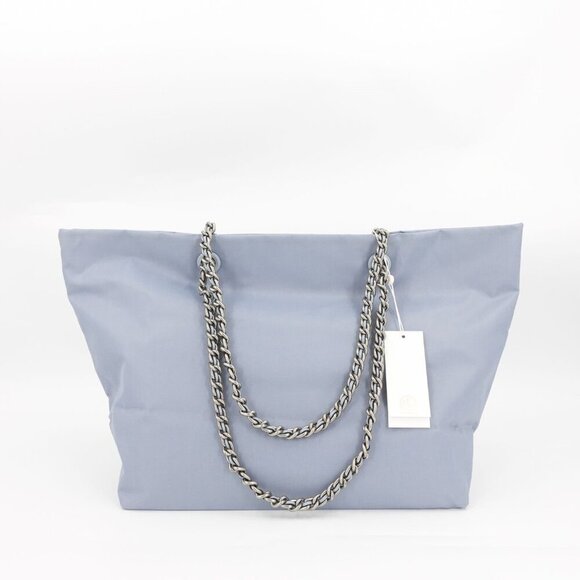 Tory Burch Women's Ella Chain Tote Bag Blue OS - Picture 4 of 12